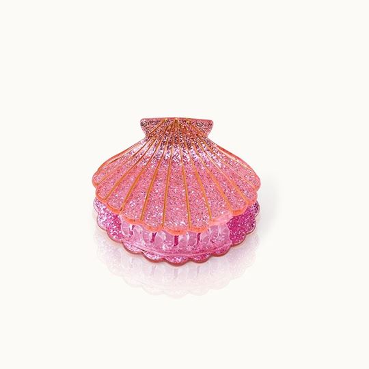 Picture of Haarklammer Muschelform Barbie Glitter - by vivi.