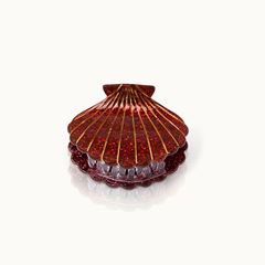 Bild von Haarklammer Muschelform Red Glitter - by vivi.