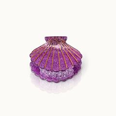 Image de Haarklammer Muschelform Violett Glitter - by vivi.