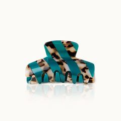 Bild von Haarklammer Stripes Green Leo - by vivi.