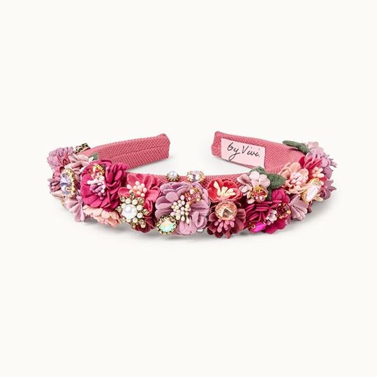 Immagine di Haarreif Flower Magenta - by vivi.