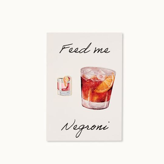 Bild von Pin-Karte: Feed me Negroni - by vivi.