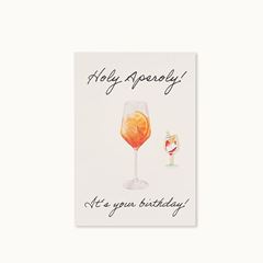 Bild von Pin-Karte: Holy Aperoly Birthday - by vivi.