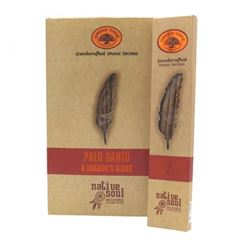 Image de Green Tree Native Soul Smudge Incense Palo Santo & Dragon`s Blood 15gr. (8 Stick