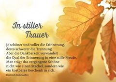 Bild von In stiller Trauer 6 Ex.