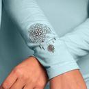 Immagine di Langarm Shirt Bambus in blue-breeze von The Spirit of OM