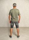Picture of T-Shirt men Ethno in salbei-grün von The Spirit of OM