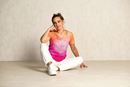 Picture of Shirt Kurzarm Happy Lotus ind mango/pink von The Spirit of OM