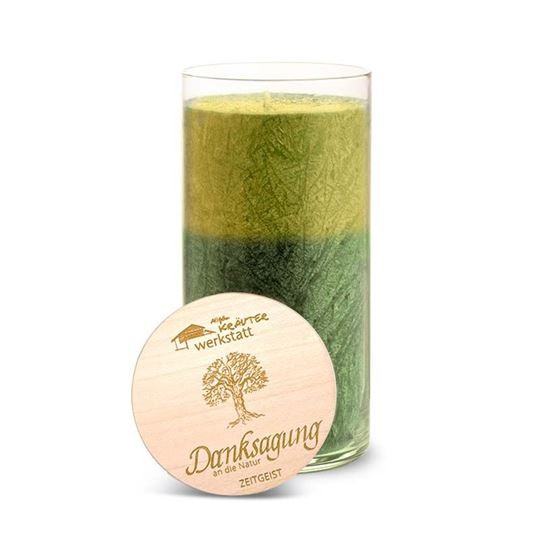 Immagine di Zeitgeist - Danksagung an die Natur  im Glas