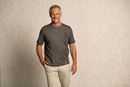 Picture of T-Shirt men Ethno mit Brusttasche in dunkelgrau von The Spirit of OM