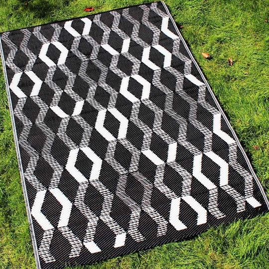 Bild von Rico Black Outdoor Rug