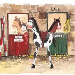 Picture of ALICES STABLES KEY RING