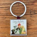 Bild von CRAZY DOG LADY KEY RING