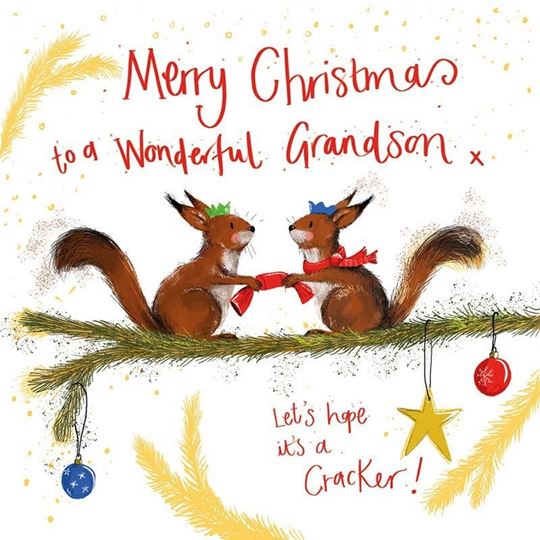 Bild von MERRY CHRISTMAS GRANDSON