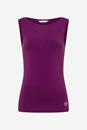 Bild von Tanktop Bambus high-neck in viola von The Spirit of Om