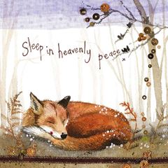 Bild von HEAVENLY PEACE FLITTERED SMALL XMAS CARD