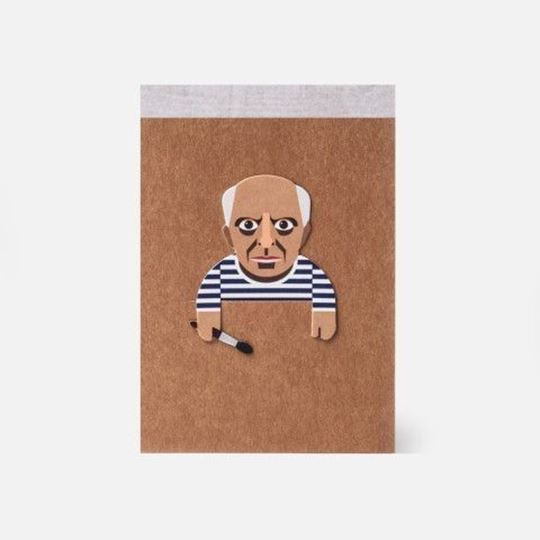 Image sur Noodoll Artist Pocket Sketch Cubist, VE-8