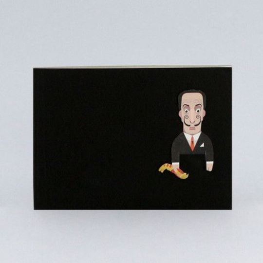 Immagine di Noodoll Artist Pocket Sketch - GOLD Surrealist - Gold, VE-8