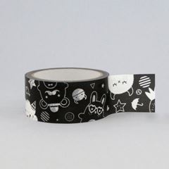 Image de Noodoll Stationery Large Black Paper Tape 35m , VE-4
