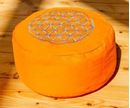 Immagine di Blume des Lebens Meditationskissen orange