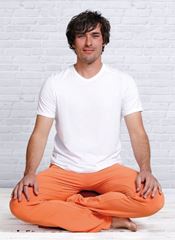 Immagine di T-Shirt Bambus in weiss von The Spirit of OM