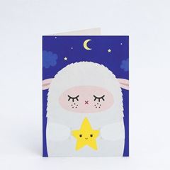 Image de Noodoll Standard Card Ricemere sheep, VE-6