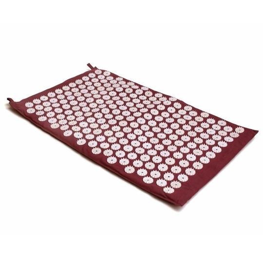 Picture of Akupressurmatte Lotus 41 x 68 cm in Weinrot von Lotus Design