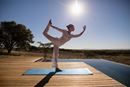 Picture of Yogamatte TPE ecofriendly - dunkelblau/hellblau