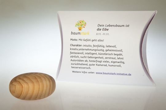 Immagine di Handschmeichler Eibe mit Baumhoroskop von baumstark