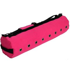 Image de Yogatasche Canvas 71 cm x Ø 17 cm in Pink von Lotus Design