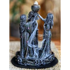 Bild von Statue Jungfrau, Mutter, Weise, f. Rückfluss-Räucherkegel