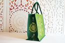 Bild von Jutetasche Blume des Lebens in grün von The Spirit of OM