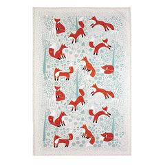 Bild von Foraging Fox Cotton Tea Towel - Ulster Weavers