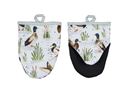 Image sur Farmhouse Ducks Microwave Mitts - Ulster Weavers