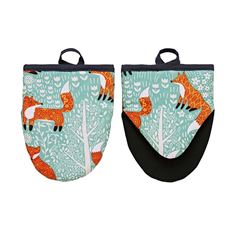 Image de Foraging Fox Microwave Mitts - Ulster Weavers