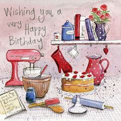 Bild von THE BAKER'S TABLE BIRTHDAY CARD