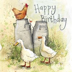 Bild von MILK CHURNS BIRTHDAY CARD