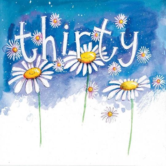 Immagine di THIRTY BIRTHDAY CARD