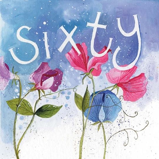 Bild von SIXTY BIRTHDAY CARD