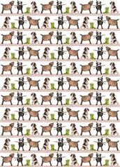 Bild von COUNTRY DOG GIFT WRAP