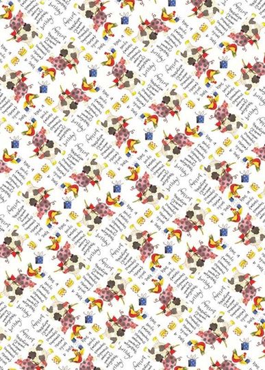Bild von FARMYARD BIRTHDAY GIFT WRAP