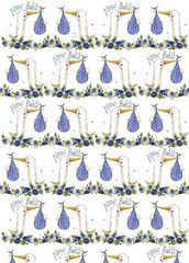 Bild von NEW BABY BOY GIFT WRAP