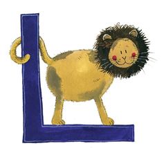 Picture of L ALPHABET TILE
