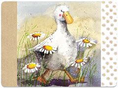 Bild von DUCK IN THE DAISIES PLACEMAT
