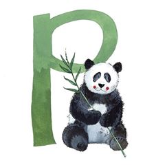 Picture of P ALPHABET TILE