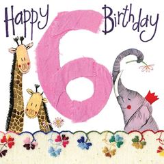 Bild von SIX FOR A GIRL 6TH BIRTHDAY