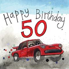 Bild von 50 YEAR OLD CAR BIRTHDAY CARD