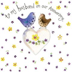 Bild von HUSBAND ANNIVERSARY CARD
