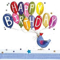 Bild von BIRD & BALLOONS BIRTHDAY CARD