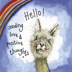 Bild von SUNSHINE ALPACA FOIL CARD